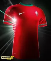 2012 Portugal  Euro Cup Home Retro Jersey Player Edition - view 14