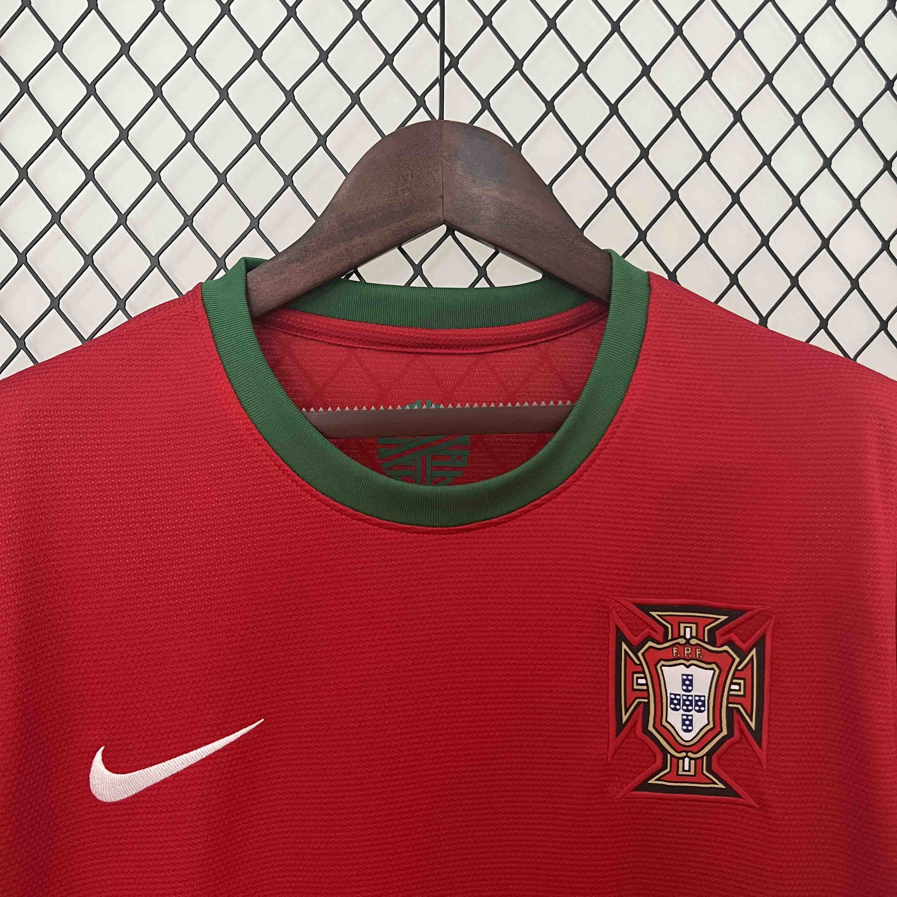 2012 Portugal  Euro Cup Home Retro Jersey - gallery