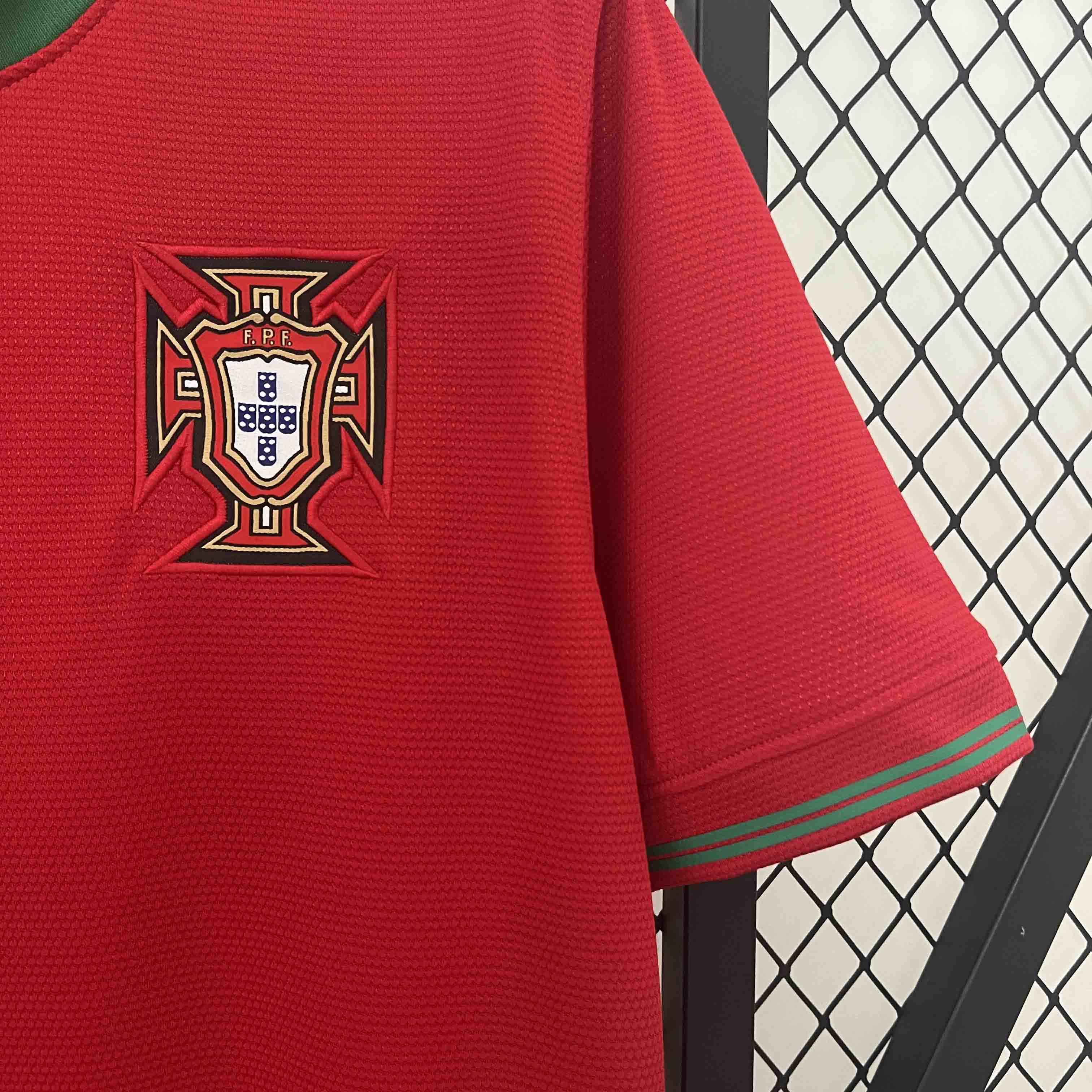2012 Portugal  Euro Cup Home Retro Jersey - gallery