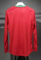 2012 Portugal  Euro Cup Home Retro Jersey Player Edtion Long Sleeve - view 3