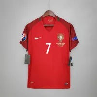 2016 Portugal  Euro Cup Home Retro Jersey - view 13