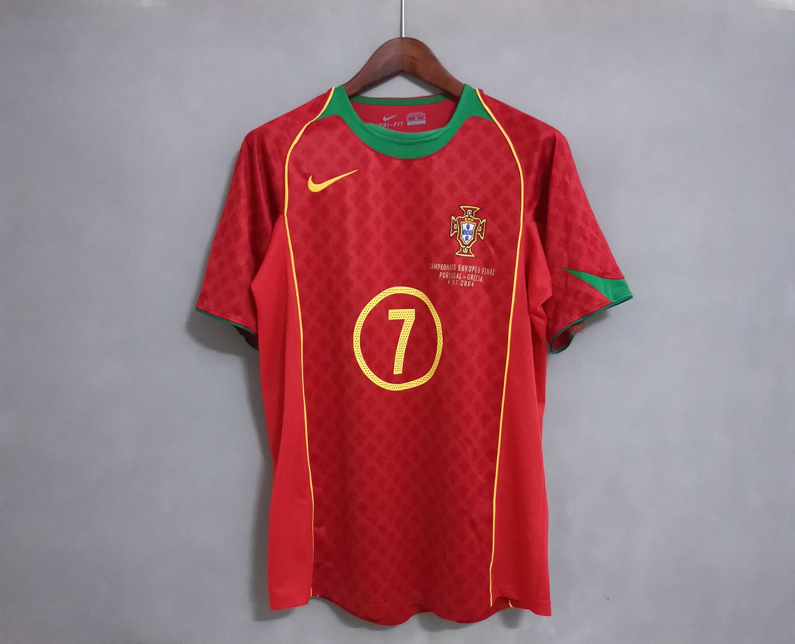 2004 Portugal  Euro Cup Home Retro Jersey - view 18