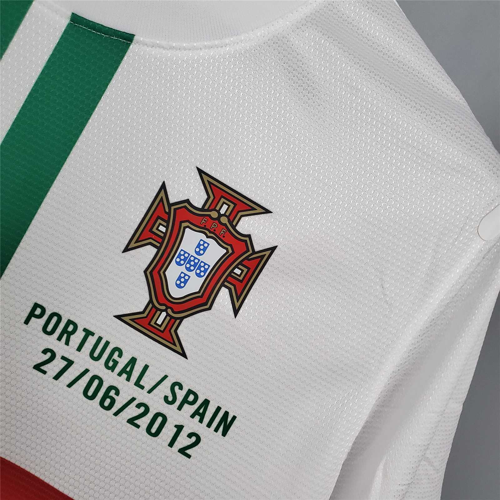 2012 Portugal  Euro Cup Away Retro Jersey - gallery