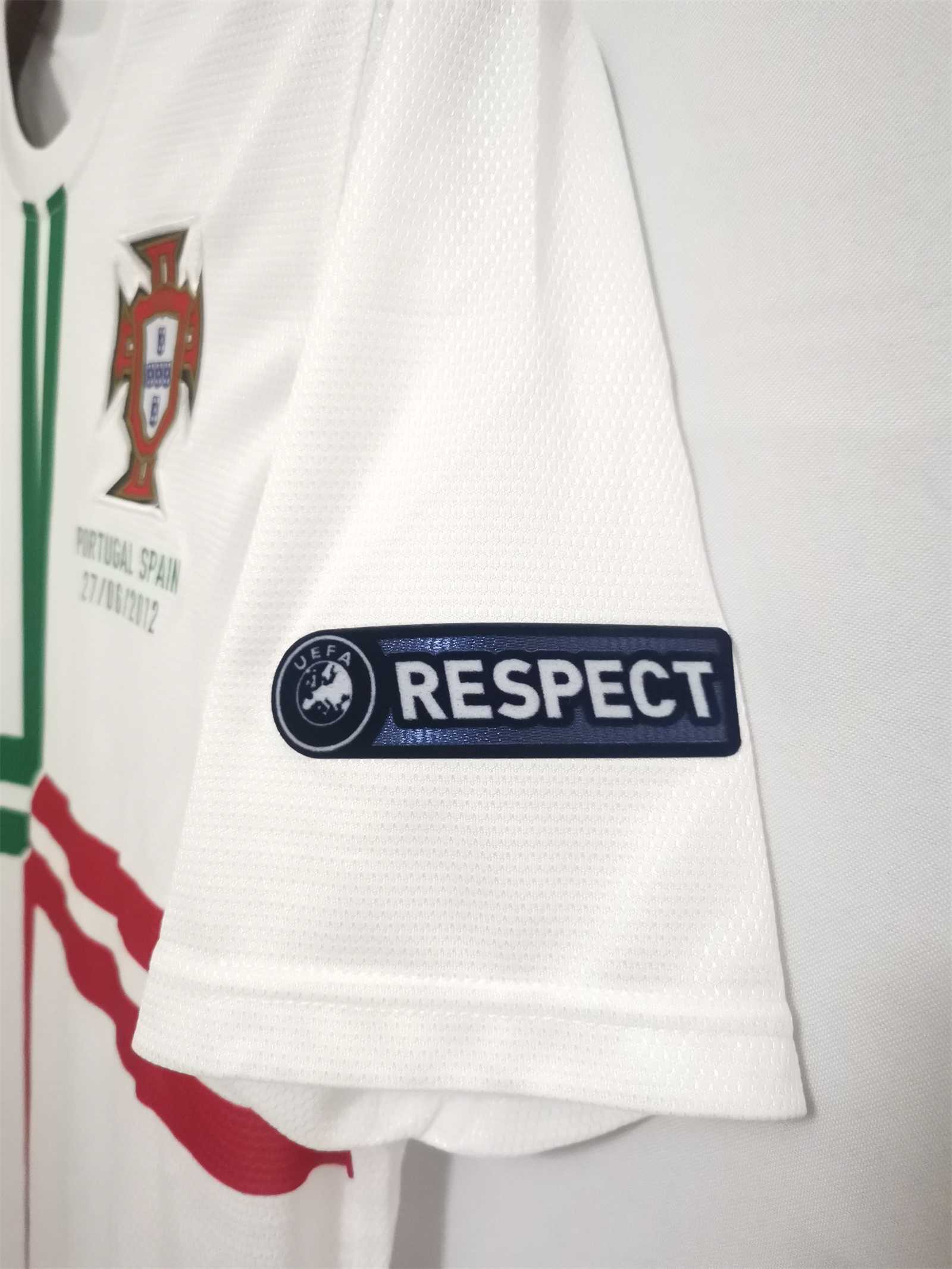 2012 Portugal  Euro Cup Away Retro Jersey - gallery