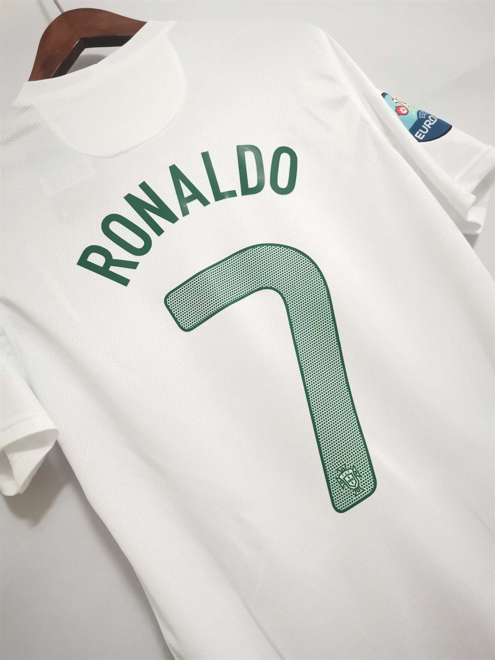 2012 Portugal  Euro Cup Away Retro Jersey - gallery