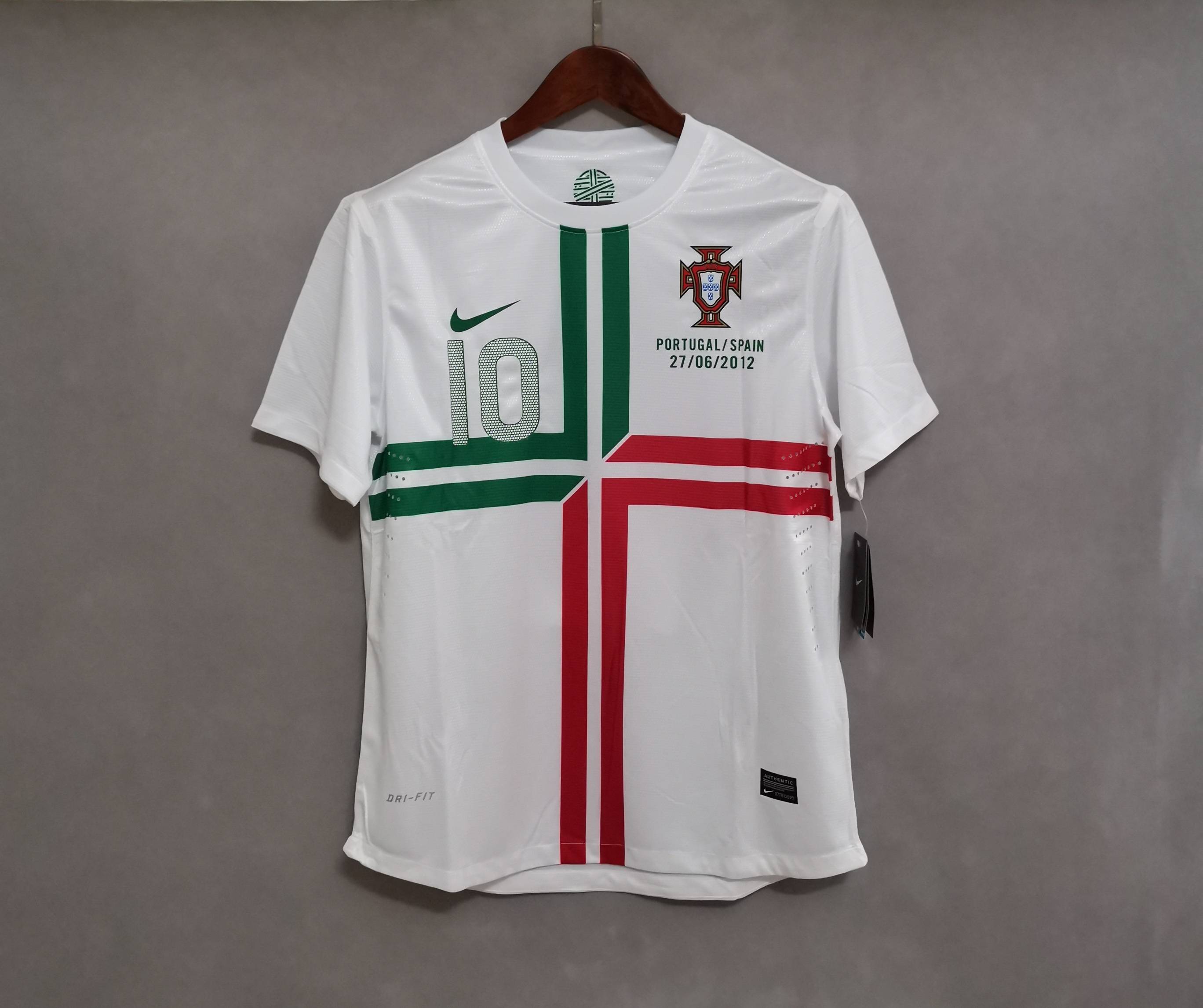 2012 Portugal  Euro Cup Away Retro Jersey - gallery