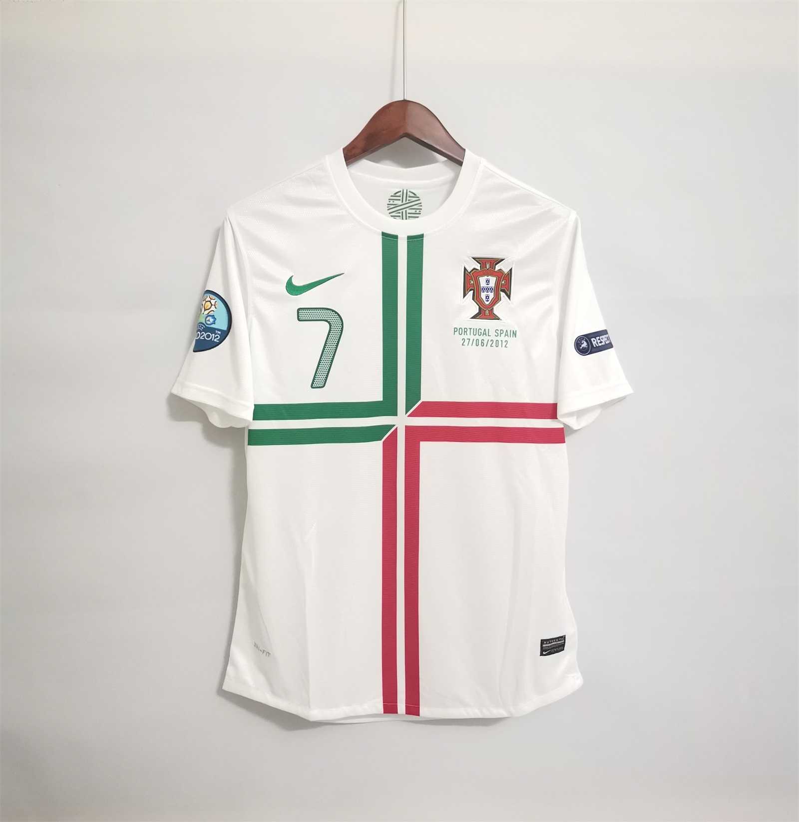 2012 Portugal  Euro Cup Away Retro Jersey - gallery