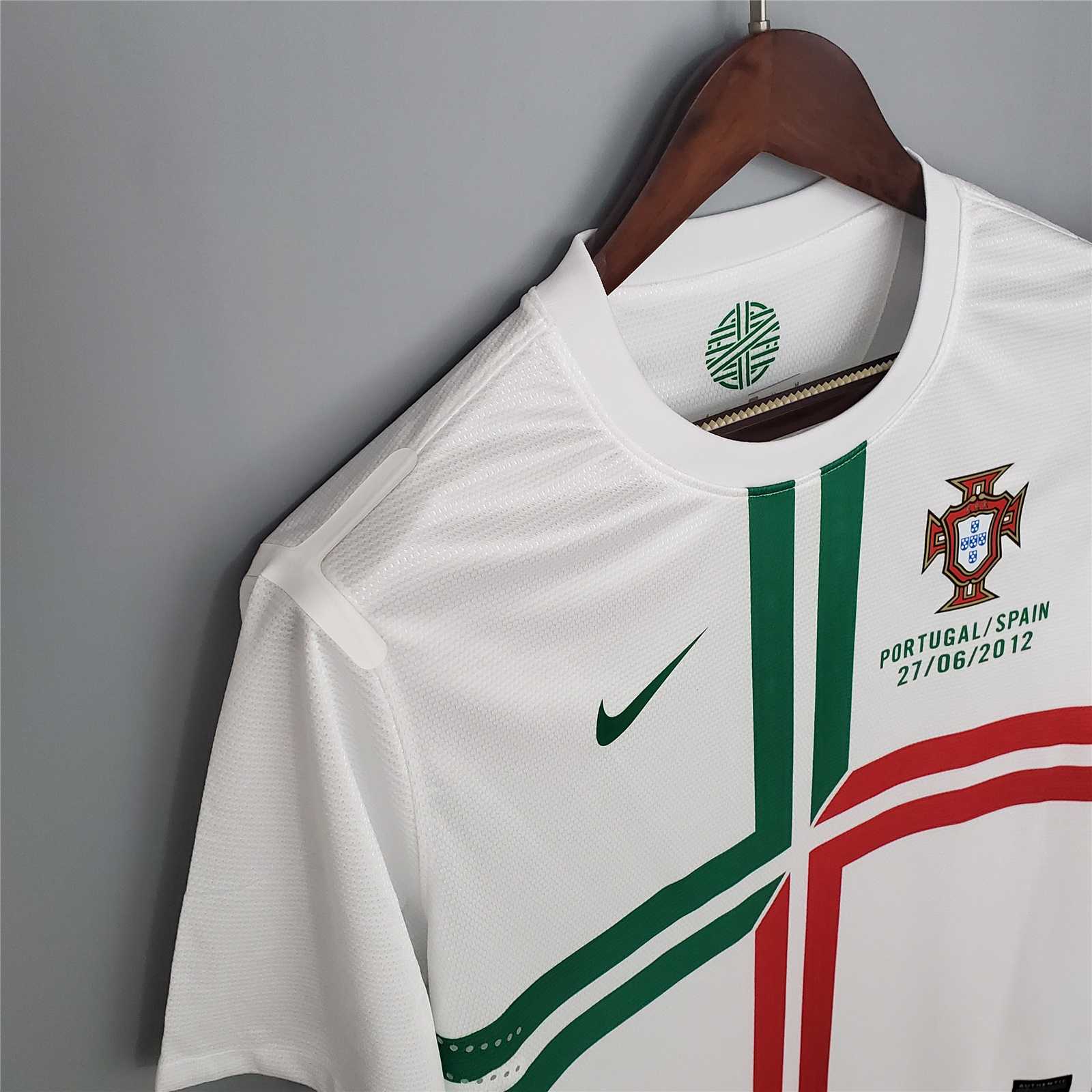 2012 Portugal  Euro Cup Away Retro Jersey - gallery