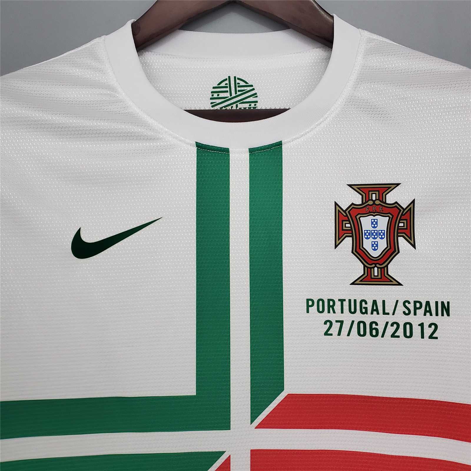 2012 Portugal  Euro Cup Away Retro Jersey - gallery