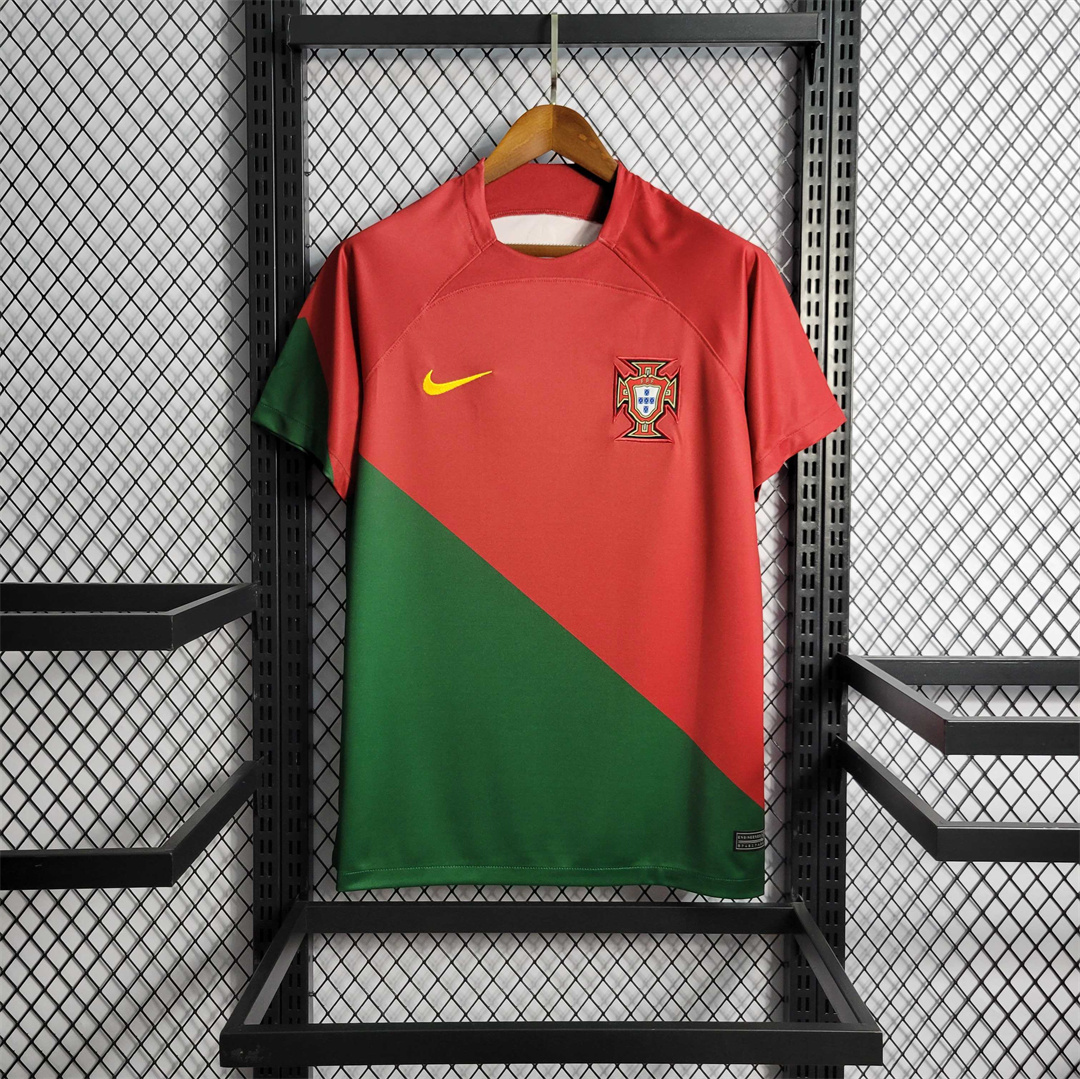 2022 Portugal Ronaldo#7 World Cup Home Fan Edition Soccer Jersey - gallery