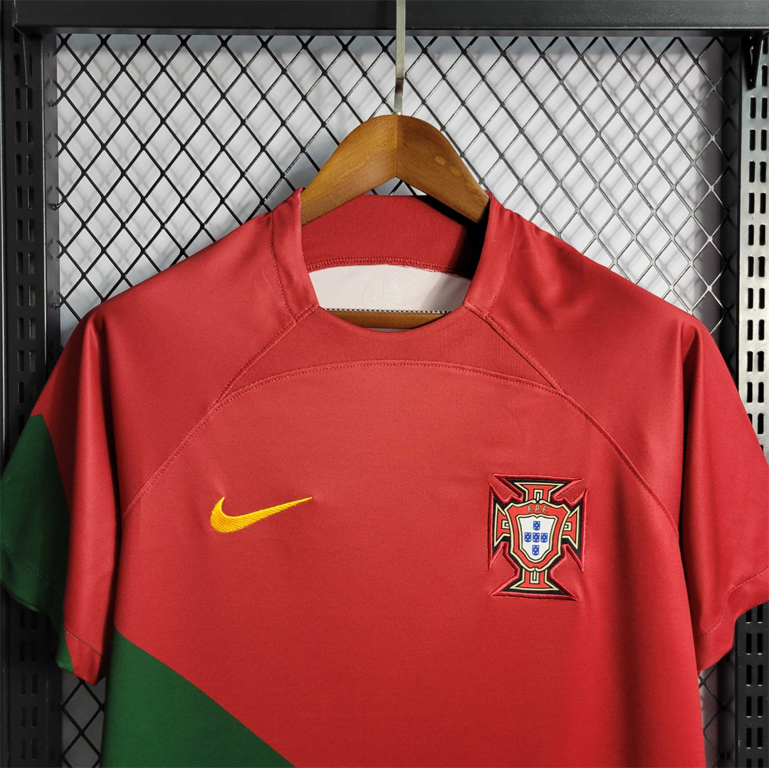 2022 Portugal Ronaldo#7 World Cup Home Fan Edition Soccer Jersey - gallery