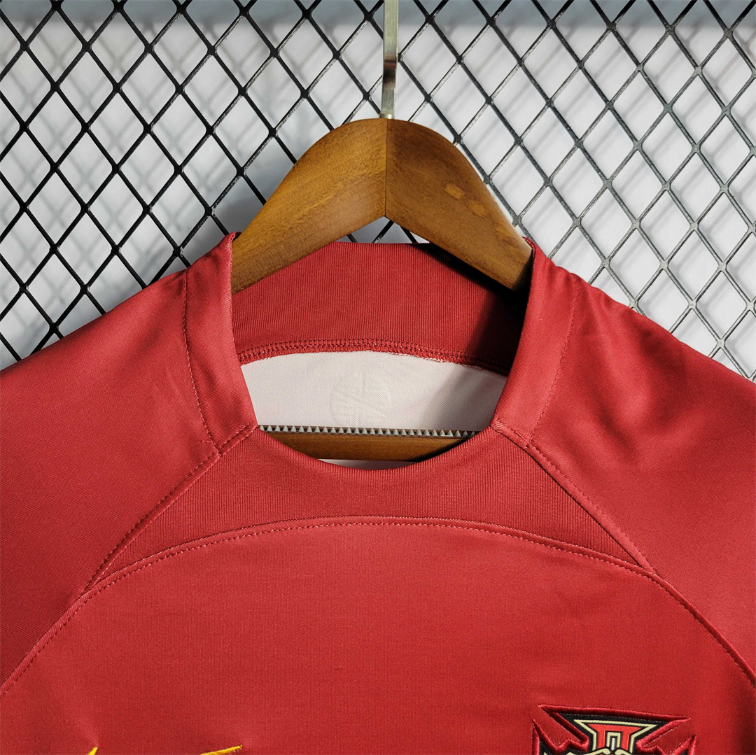 2022 Portugal Ronaldo#7 World Cup Home Fan Edition Soccer Jersey - gallery