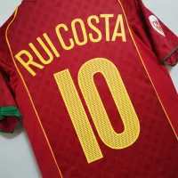 2004 Portugal C.Ronaldo #17 Euro Cup Home Retro Jersey - view 21