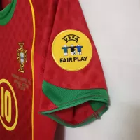 2004 Portugal C.Ronaldo #17 Euro Cup Home Retro Jersey - view 23