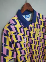 88-89 Scotland Third Away Soccer Retro Jersey - view 4