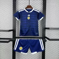 2026 Scotland Home World Cup Kids Kit Jersey+Shorts - view 1
