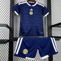 2026 Scotland Home World Cup Kids Kit Jersey+Shorts - view 3