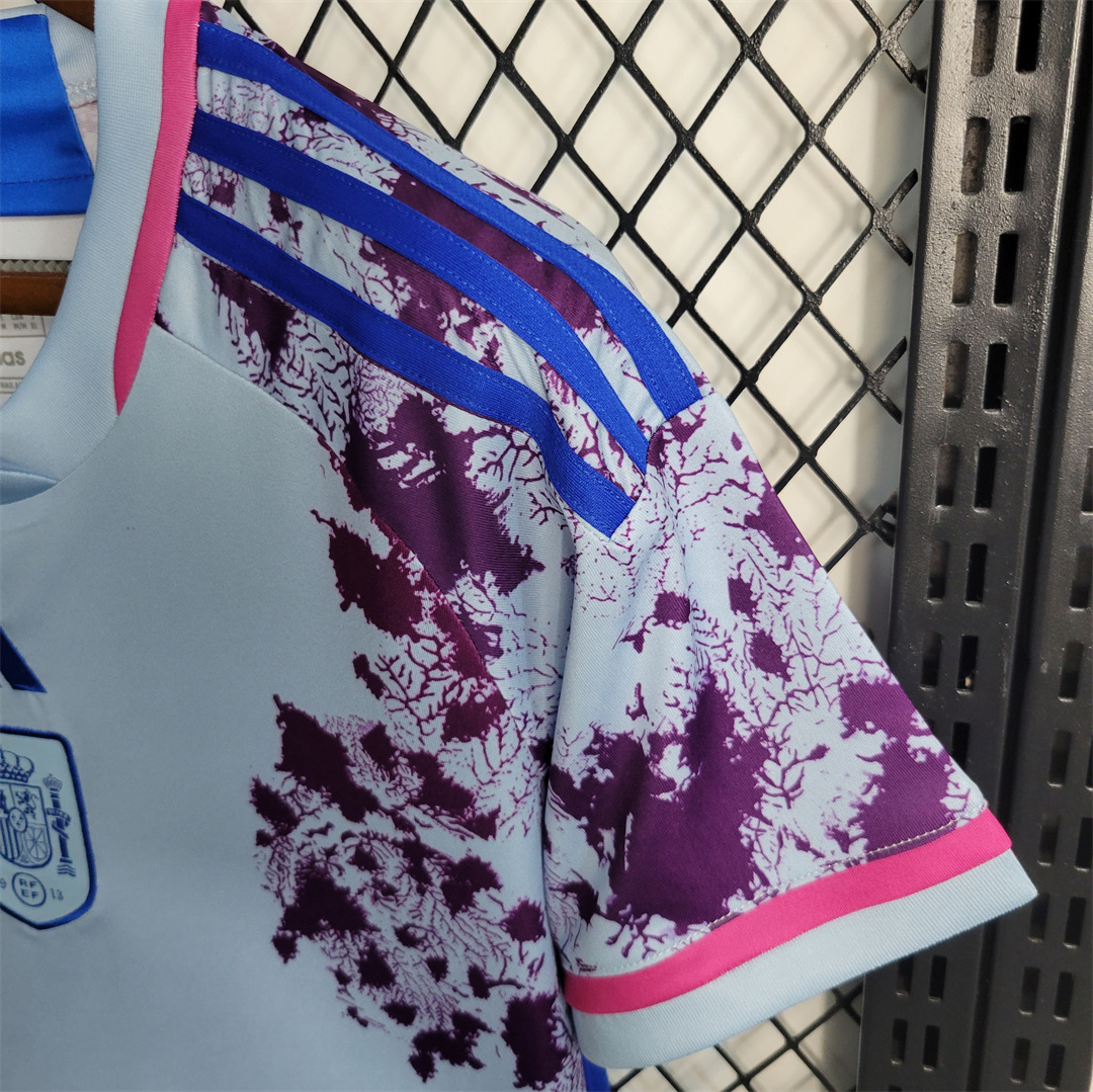 2023 Spain Women Nation Team Away Jersey Women's World Cup - gallery