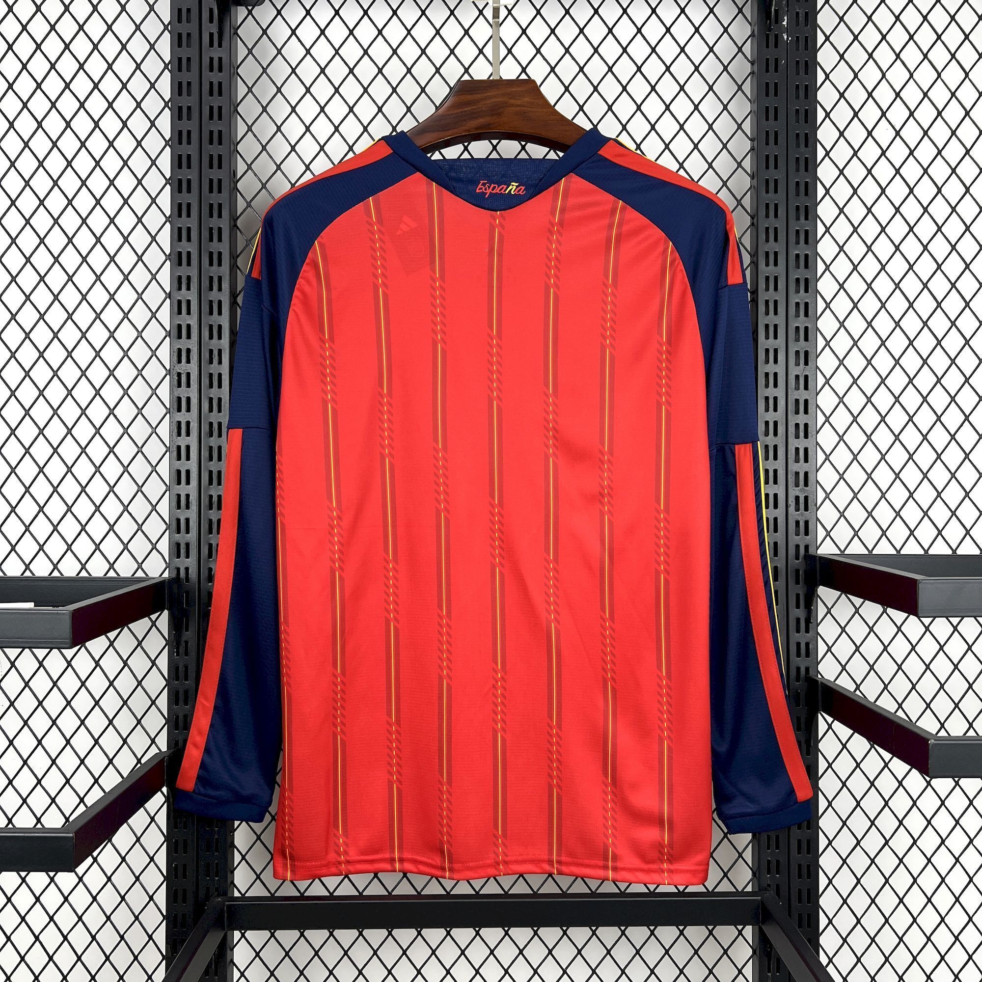 2026 Spain Home World Cup Soccer Jersey Long Sleeve - gallery