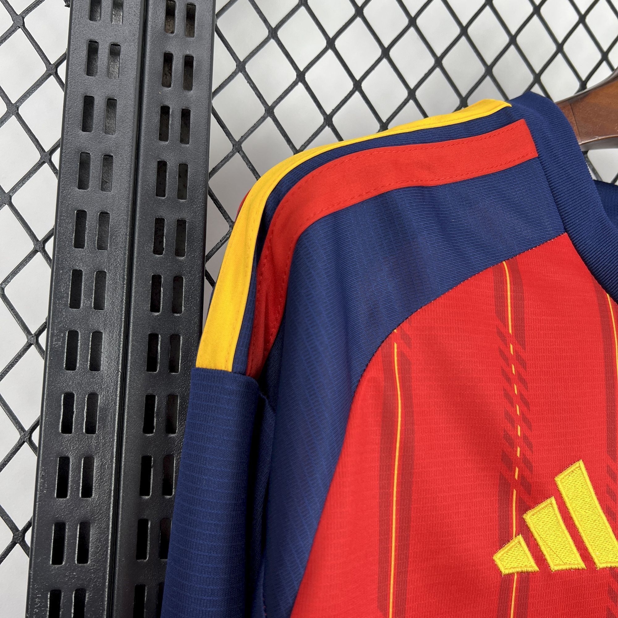 2026 Spain Home World Cup Soccer Jersey Long Sleeve - gallery