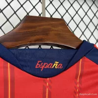 2026 Spain Home World Cup Soccer Jersey Long Sleeve - view 5