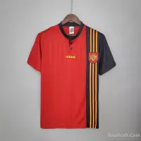 1996 Spain Home Euro Cup Retro Jersey - view 1