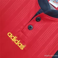 1996 Spain Home Euro Cup Retro Jersey - view 5