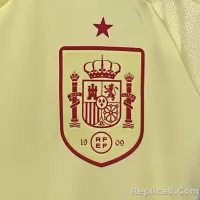 2024 Spain LAMINE YAMAL #19 Euro Cup Away Football Jersey - view 11