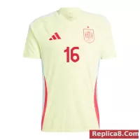 2024 Spain RODRIGO #16 Euro Cup Away Football Jersey - view 3