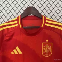 2024 Spain LAMINE YAMAL #19 Euro Cup Home Football Jersey - view 7