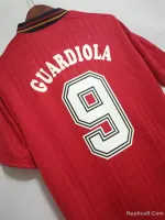 1994 Spain Home World Cup Retro Jersey - view 9