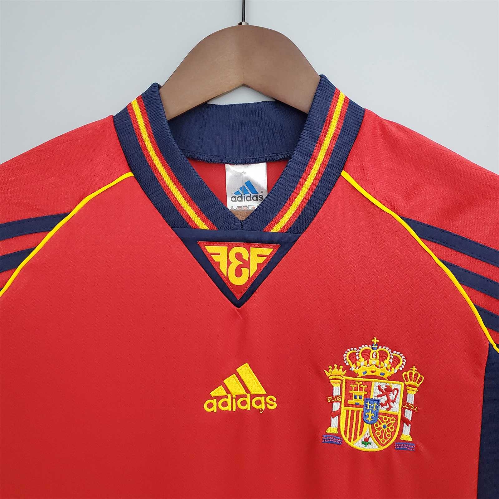 1998 Spain Home World Cup Retro Jersey - gallery