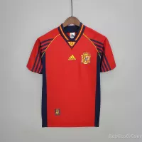 1998 Spain Home World Cup Retro Jersey - view 1