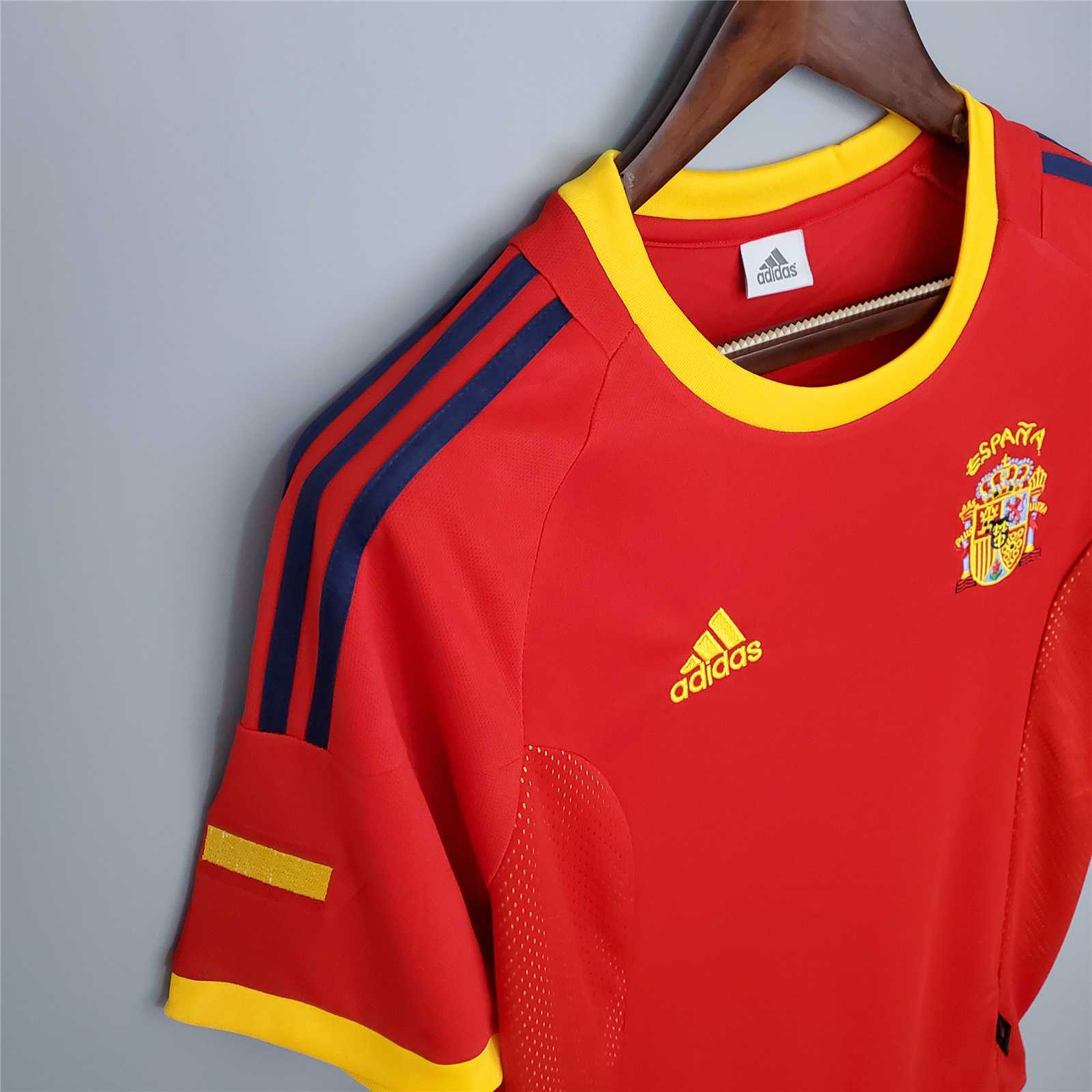 2002 Spain Home World Cup Retro Jersey - gallery