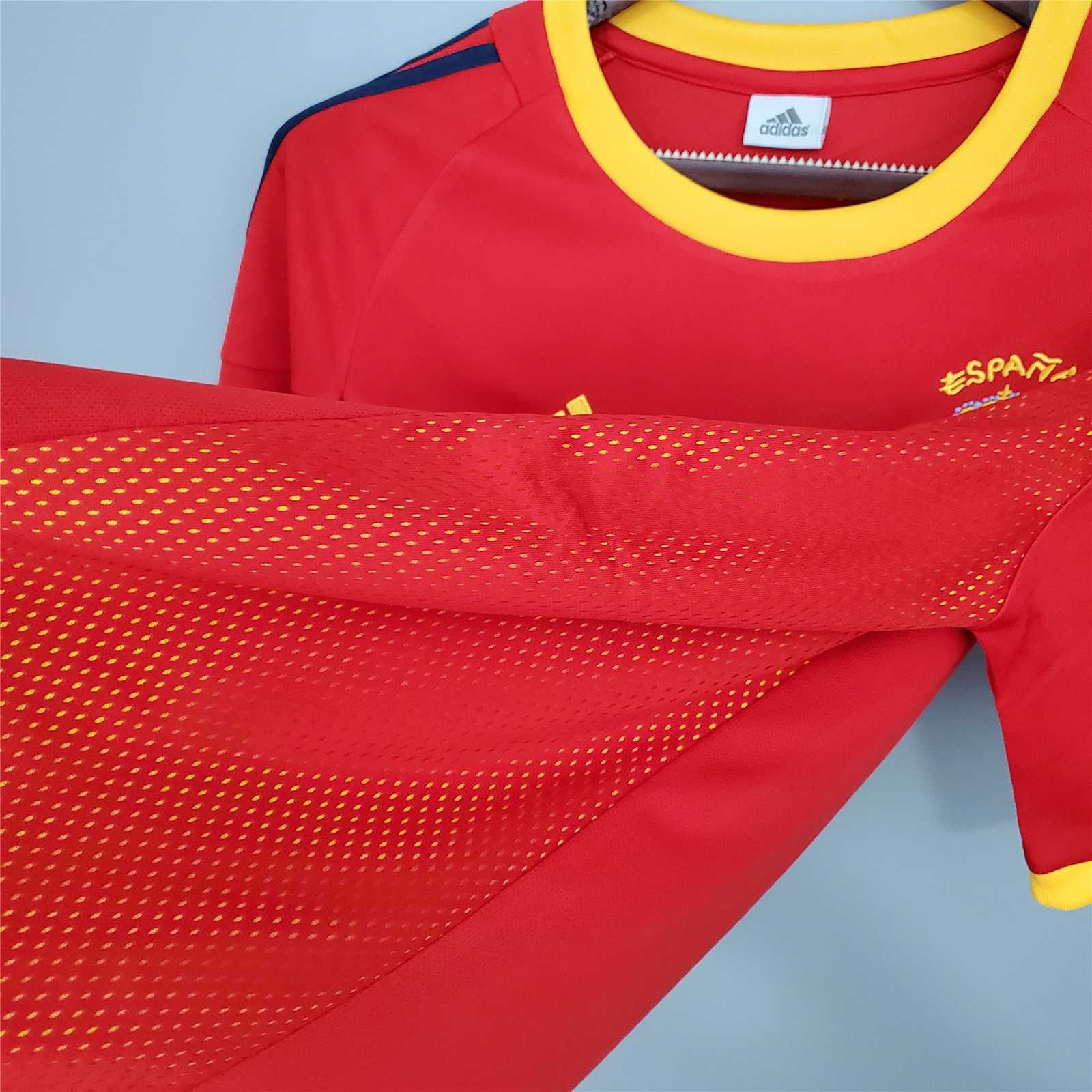 2002 Spain Home World Cup Retro Jersey - gallery