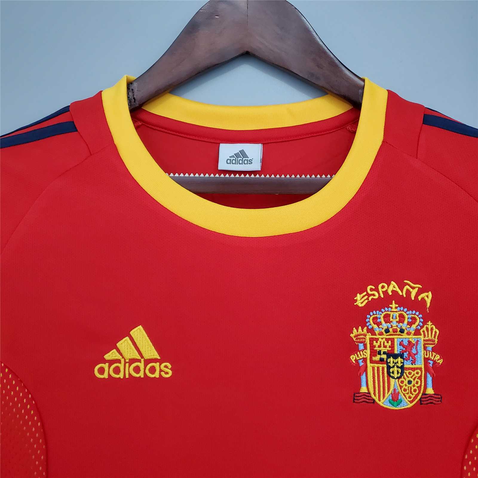 2002 Spain Home World Cup Retro Jersey - gallery