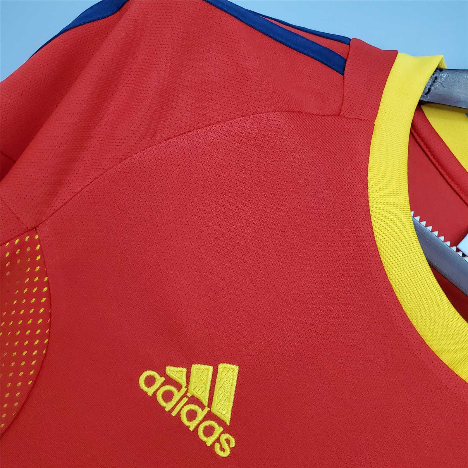 2002 Spain Home World Cup Retro Jersey - gallery