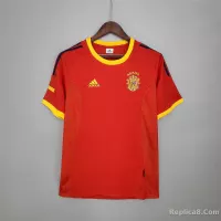 2002 Spain Home World Cup Retro Jersey - view 1