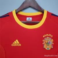 2002 Spain Home World Cup Retro Jersey - view 7