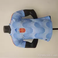 2022 Spain World Cup Away Player Edition Soccer Jersey - view 1
