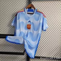 2022 Spain World Cup Away Fan Edition Soccer Jersey - view 8