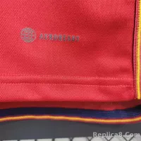 2022 Spain   World Cup Home Fan Edition Soccer Jersey - view 9