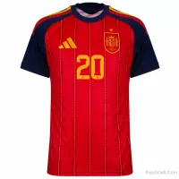 adidas Spain Home Pedri 20 Shirt 2026-2027 - view 3
