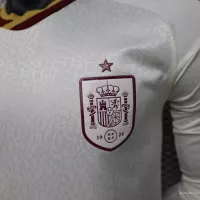 2026 Spain Away World Cup Soccer Jersey Authentic Shirt Long Sleeve - view 5