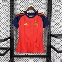 2026 Spain Home World Cup Soccer Women Jersey - view 1
