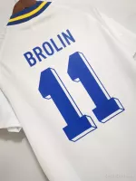 1994 Sweden World Cup Away Soccer Retro Jersey - view 7