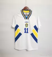 1994 Sweden World Cup Away Soccer Retro Jersey - view 10