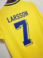 1994 Sweden World Cup Home Soccer Retro Jersey - view 5