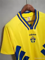 1994 Sweden World Cup Home Soccer Retro Jersey - view 8