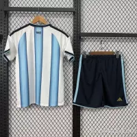 2026 Argentina Home World Cup Soccer Kdsi Kit Jersey+Shorts - view 3